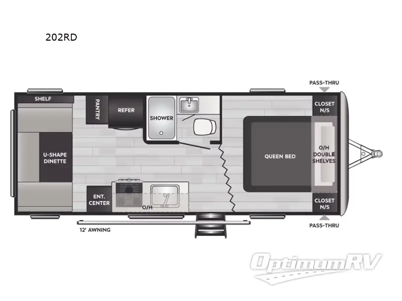 2023 Keystone Springdale 202RD RV Floorplan Photo