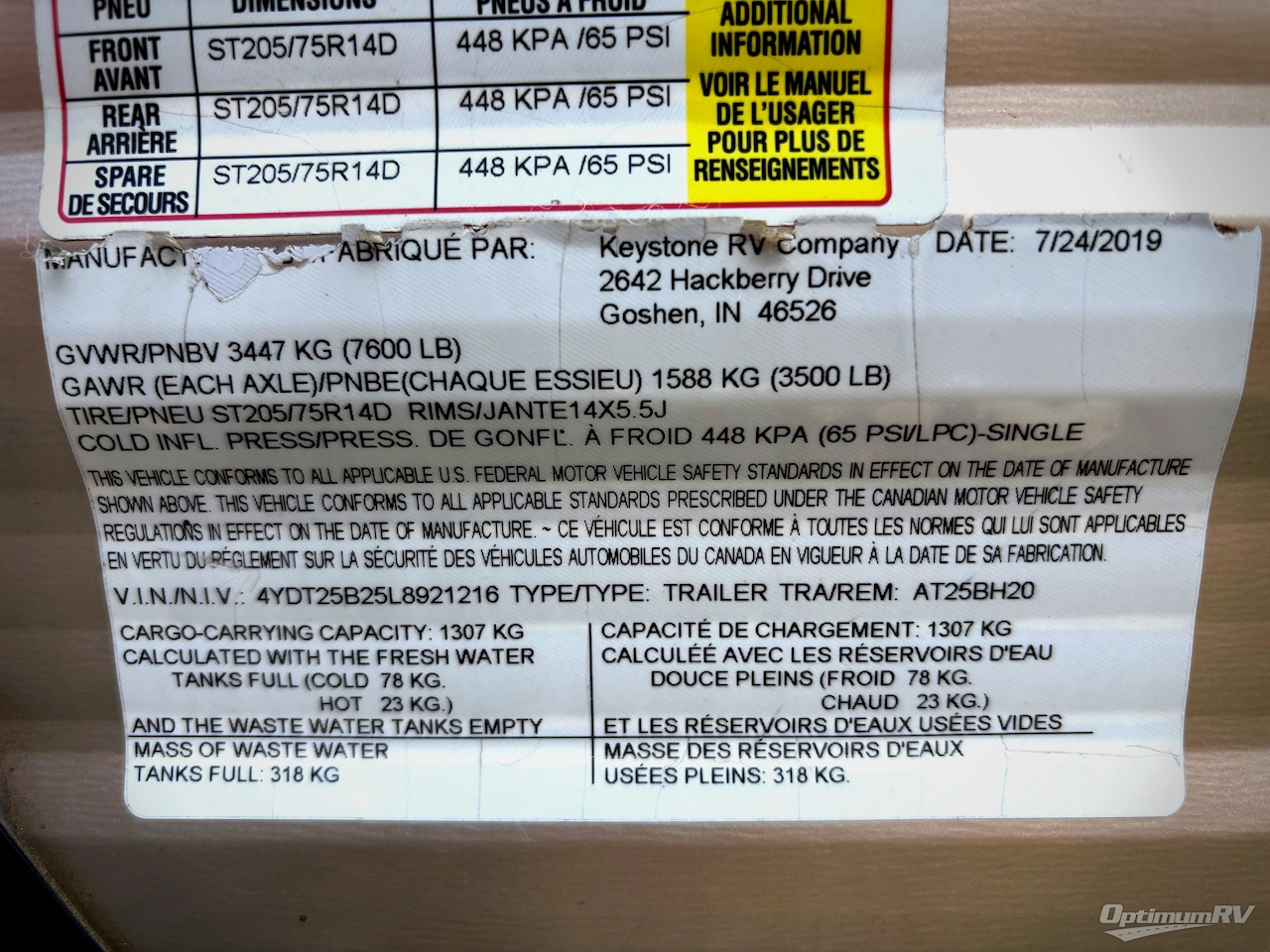 2019 Dutchmen Aspen Trail 25BH Photo 14