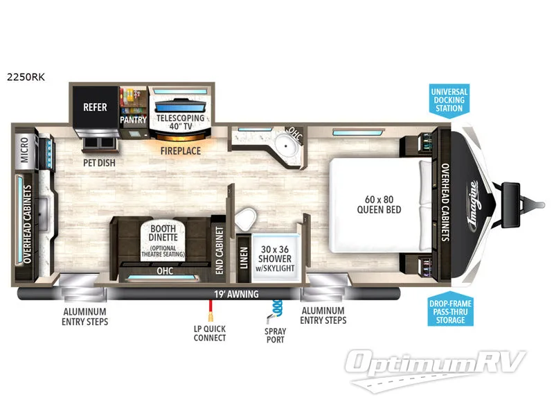 2018 Grand Design Imagine 2250RK Floorplan Photo