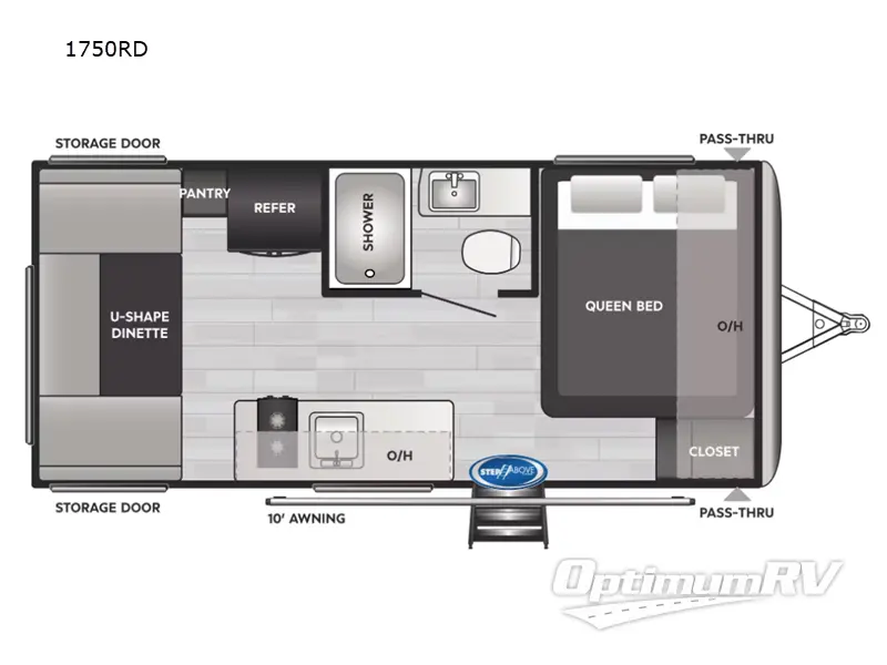 2023 Keystone Springdale Mini 1750RD Floorplan Photo