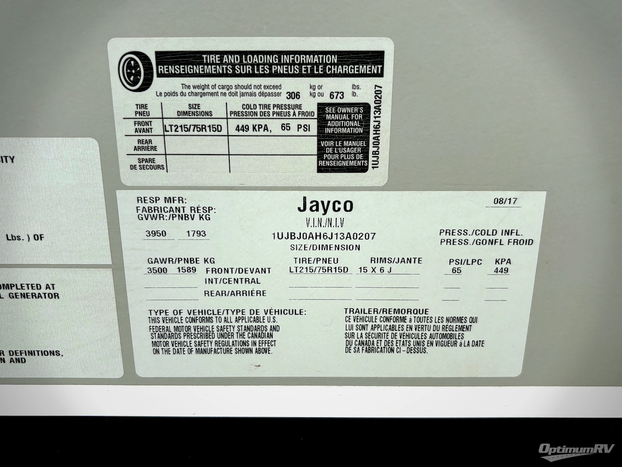 2018 Jayco Hummingbird 17RK Photo 10