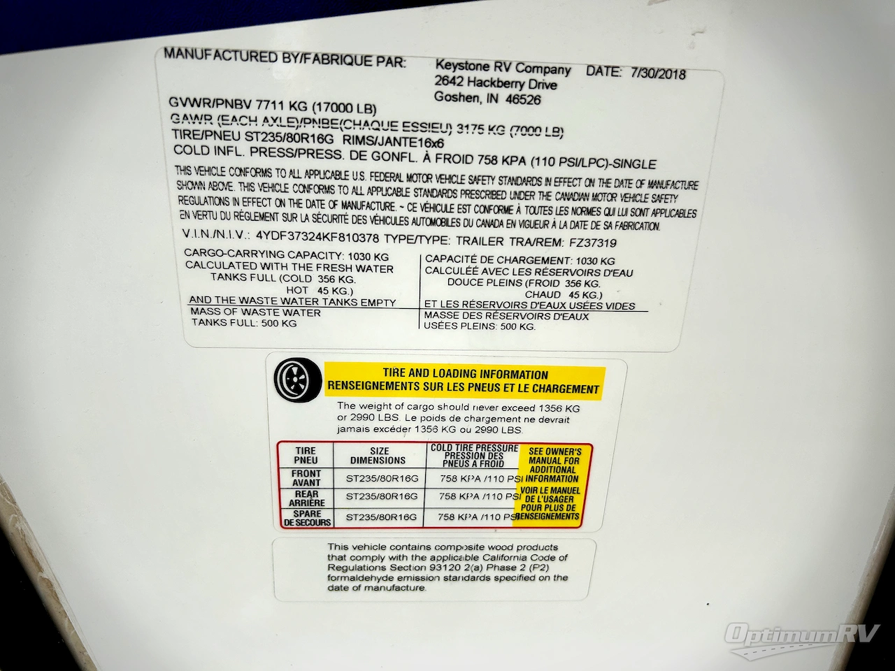 2019 Keystone Fuzion 373 Photo 28