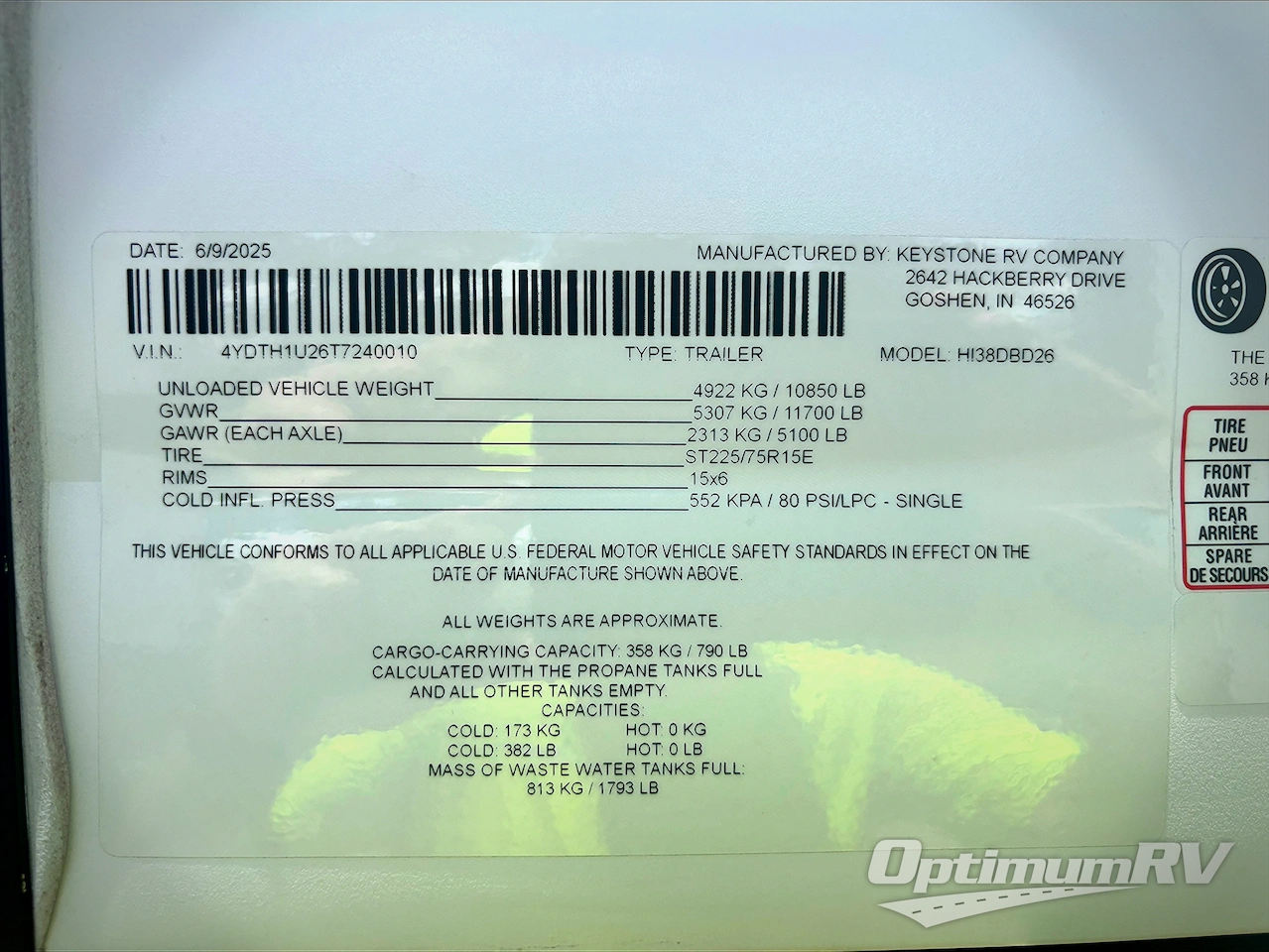 2026 Keystone Hideout 38DBD Photo 16