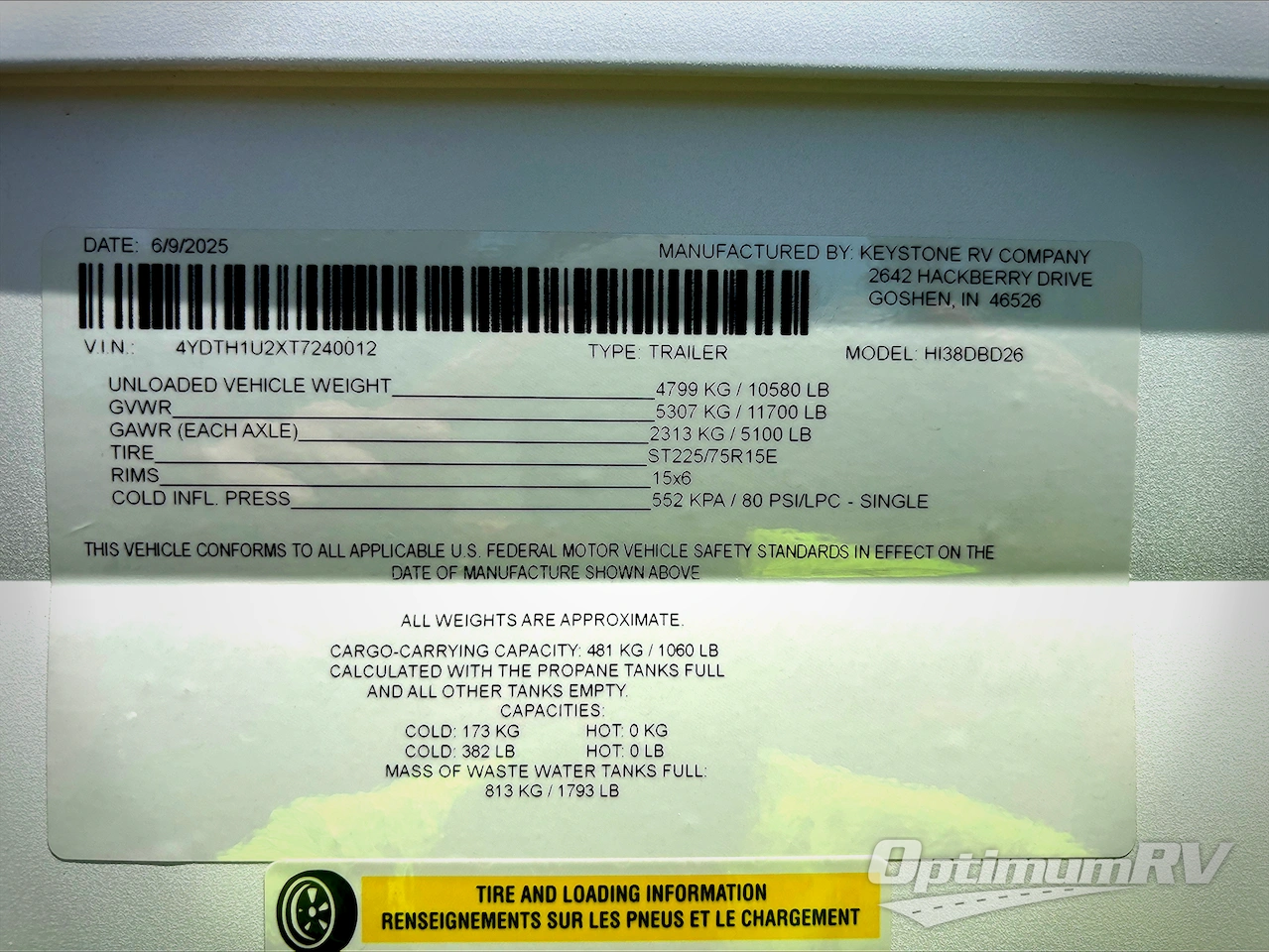 2026 Keystone Hideout 38DBD Photo 17