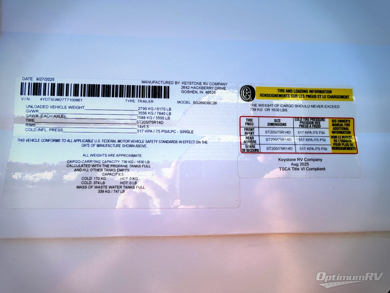 2026 Keystone Springdale Classic 269DBC Photo 20