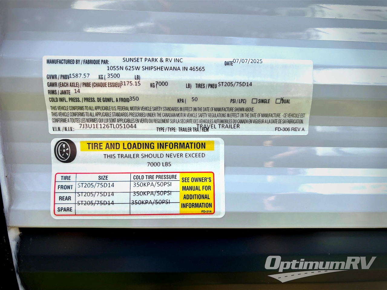 2026 Sunset Park Sun Lite LTD 21DB Photo 14