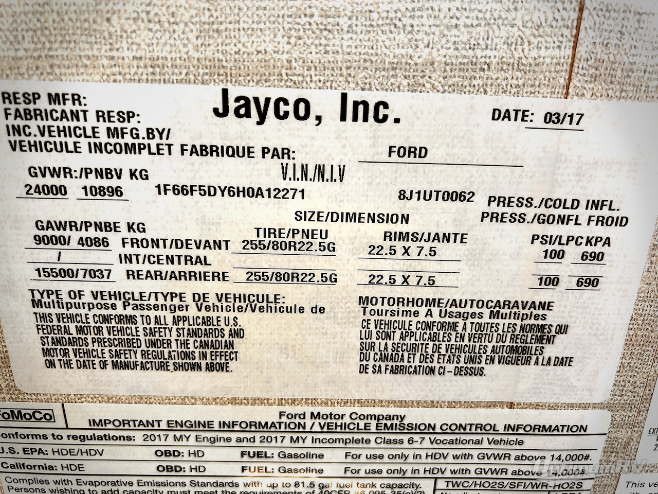 2018 Jayco Precept 36T Photo 25