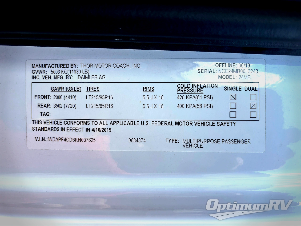 2020 Thor Citation Sprinter 24MB Photo 15