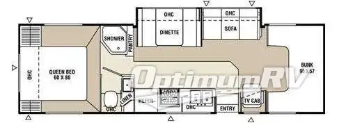 2009 Coachmen Freelander 3150SS RV Floorplan Photo