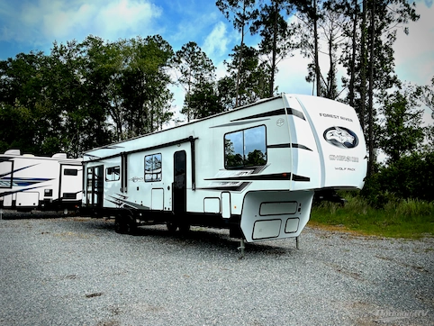 Used 2025 Forest River Cherokee Wolf Pack 350PACK15 Featured Photo