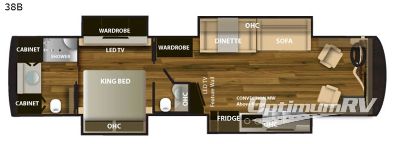 2018 NeXus Bentley 38B Floorplan Photo