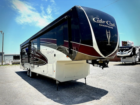 Used 2020 Forest River Cedar Creek Champagne Edition 38EL Featured Photo