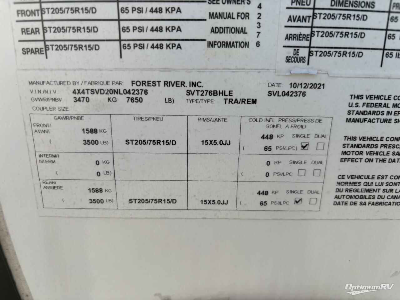 2022 Forest River Surveyor Legend 276BHLE Photo 13