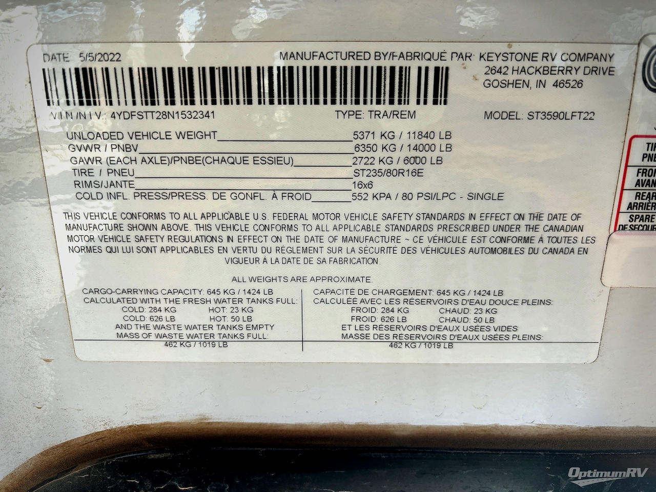 2022 Keystone Sprinter Limited 3590LFT Photo 20