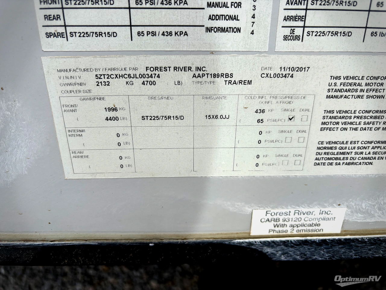 2018 Coachmen Apex Nano 189RBS Photo 14