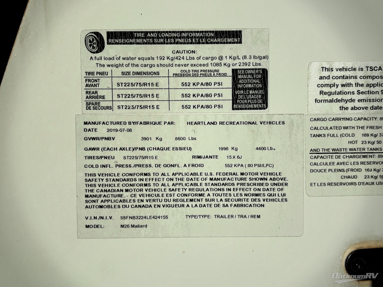 2020 Heartland Mallard 26 Photo 16