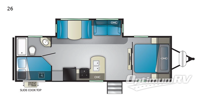 2020 Heartland Mallard 26 Floorplan Photo