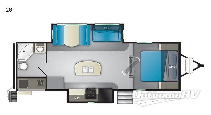 2018 Heartland Mallard 28 Floorplan Photo