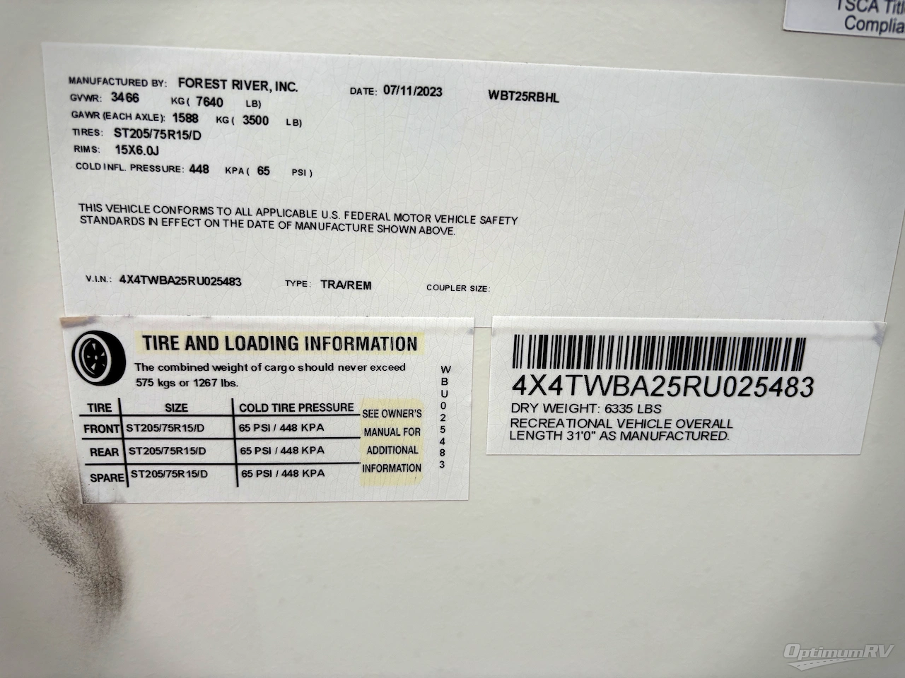 2024 Forest River Wildwood Heritage Glen Hyper-Lyte 25RBHL Photo 21