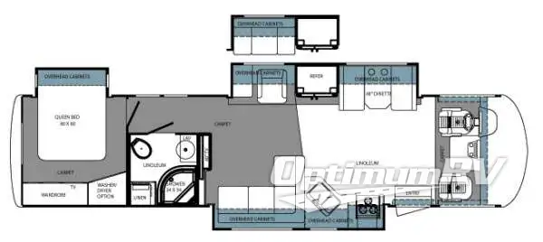 2013 Forest River Georgetown XL 377TSF RV Floorplan Photo