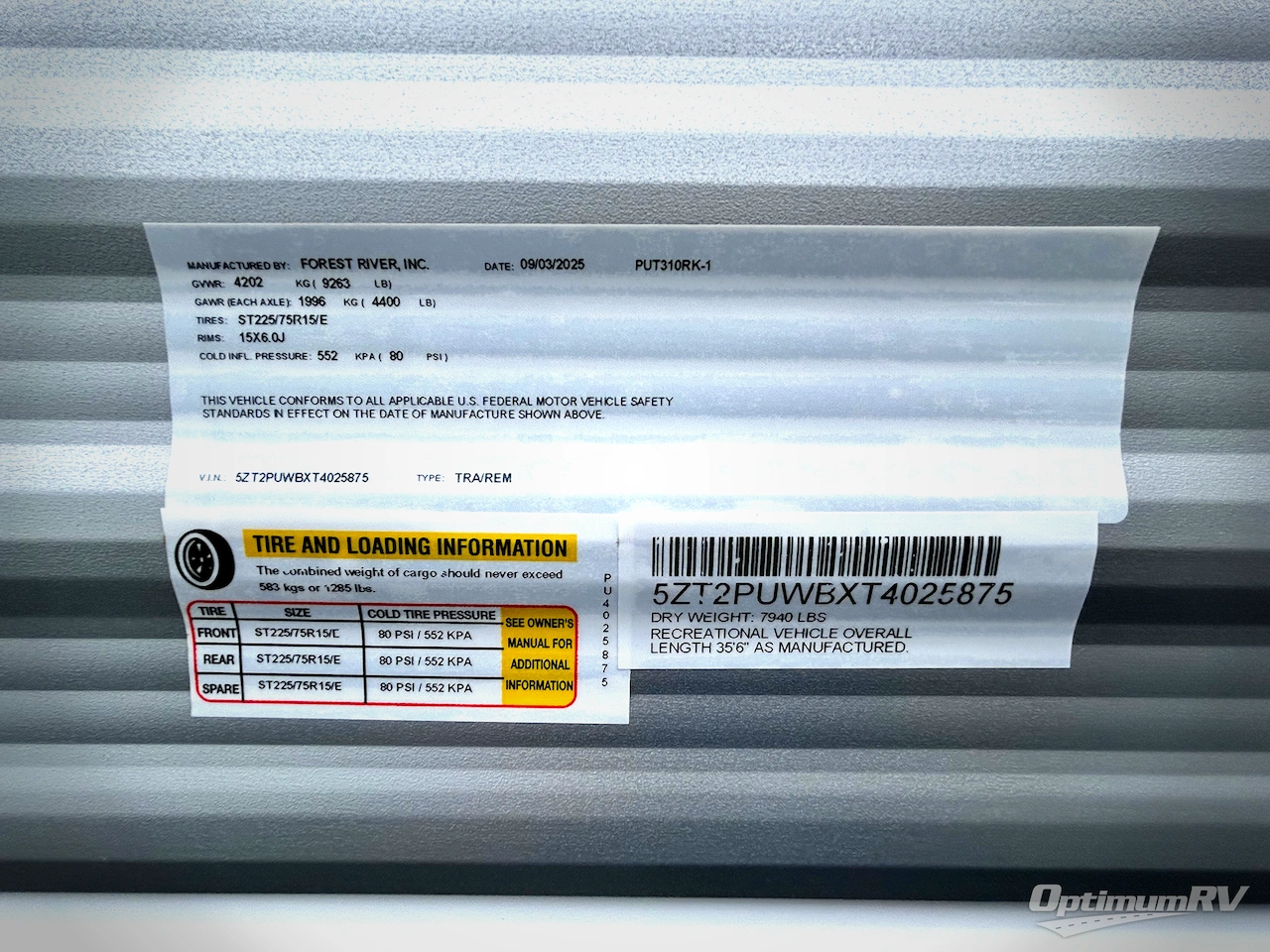2026 Palomino Puma 310RK Photo 24