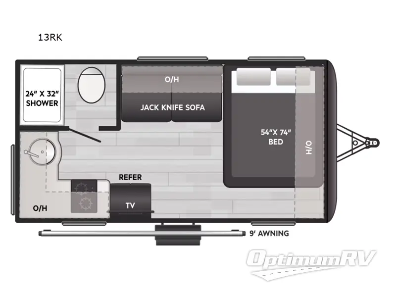 2026 Keystone Reign 13RK RV Floorplan Photo