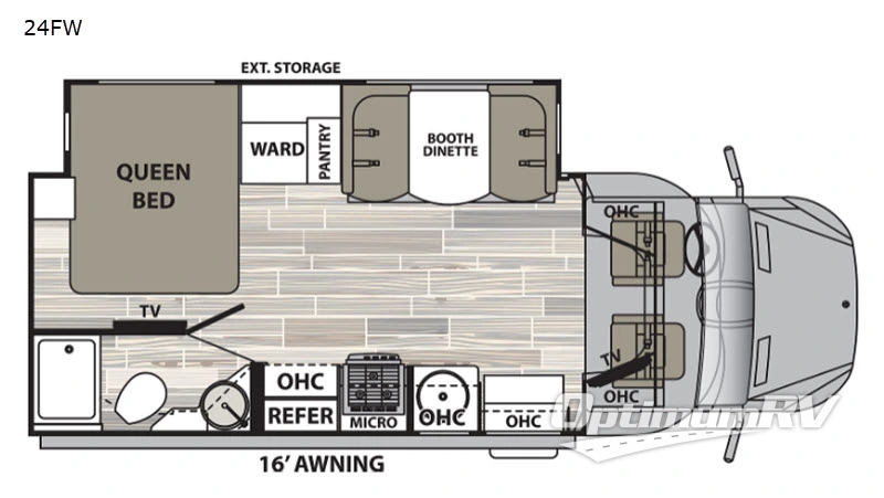 2020 Dynamax isata 3 24FW Floorplan Photo