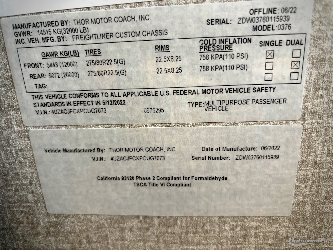 2023 Thor Palazzo 37.6 Photo 36