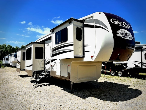 Used 2017 Forest River Cedar Creek Hathaway Edition 38FL6 Featured Photo