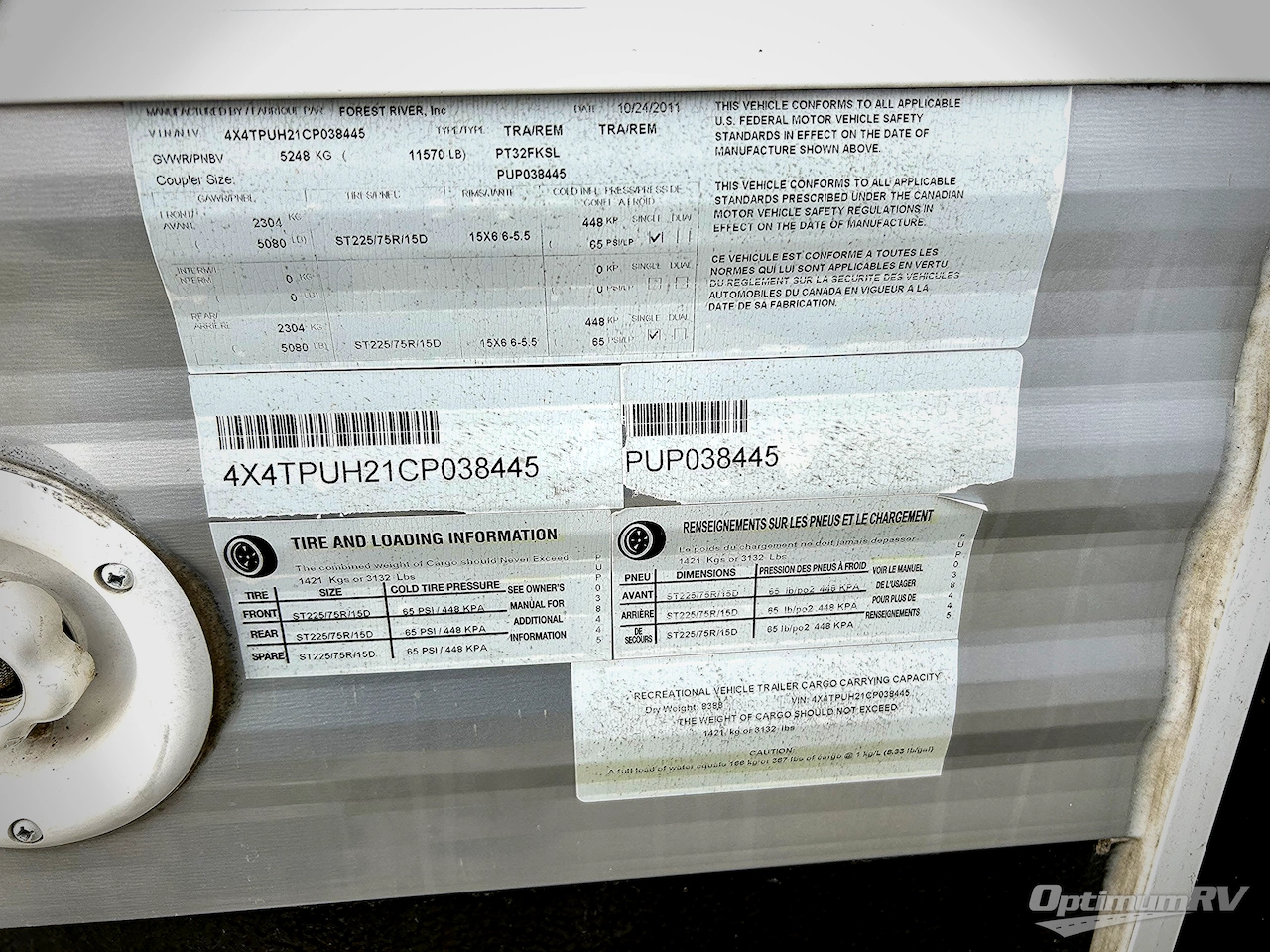 2012 Palomino Puma 32FKSL Photo 17