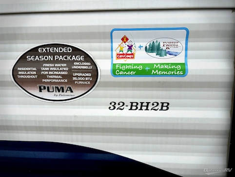 2022 Palomino Puma 32BH2B RV Photo 2