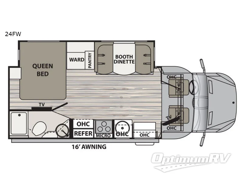2017 Dynamax isata 3 24FW Floorplan Photo