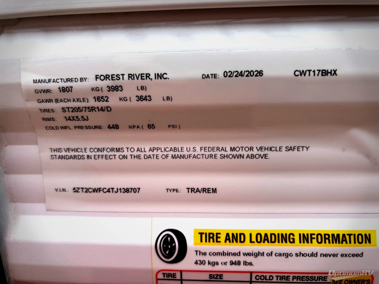 2026 Coachmen Clipper 3K Series 17BHX Photo 13