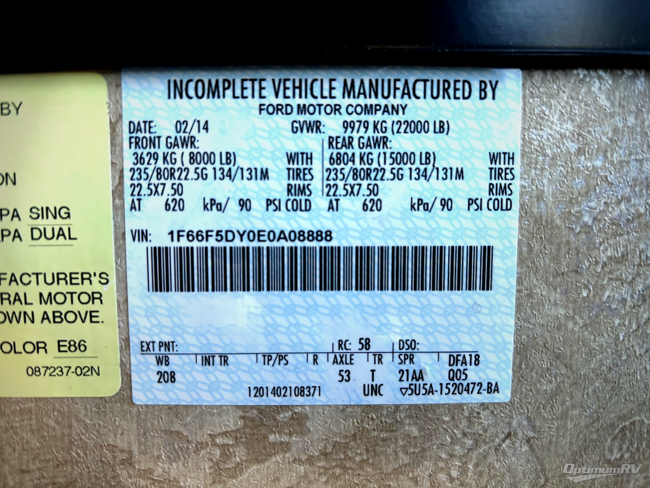 2014 Winnebago Sightseer 33C Photo 22