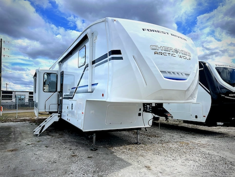 New 2026 Forest River Cherokee Arctic Wolf 38DST Featured Photo