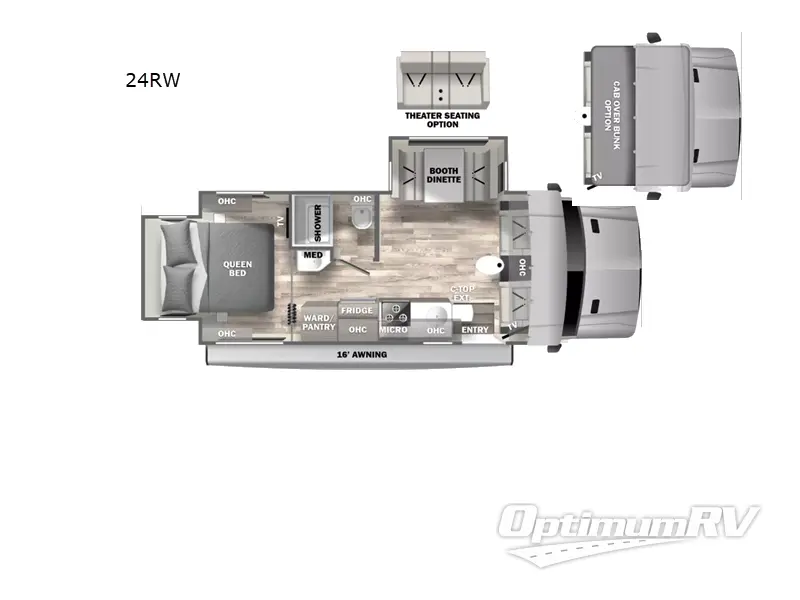 2024 Dynamax isata 3 24RW RV Floorplan Photo