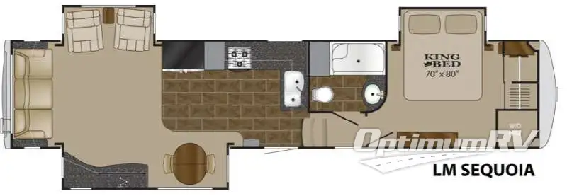 2013 Heartland Landmark SEQUOIA Floorplan Photo