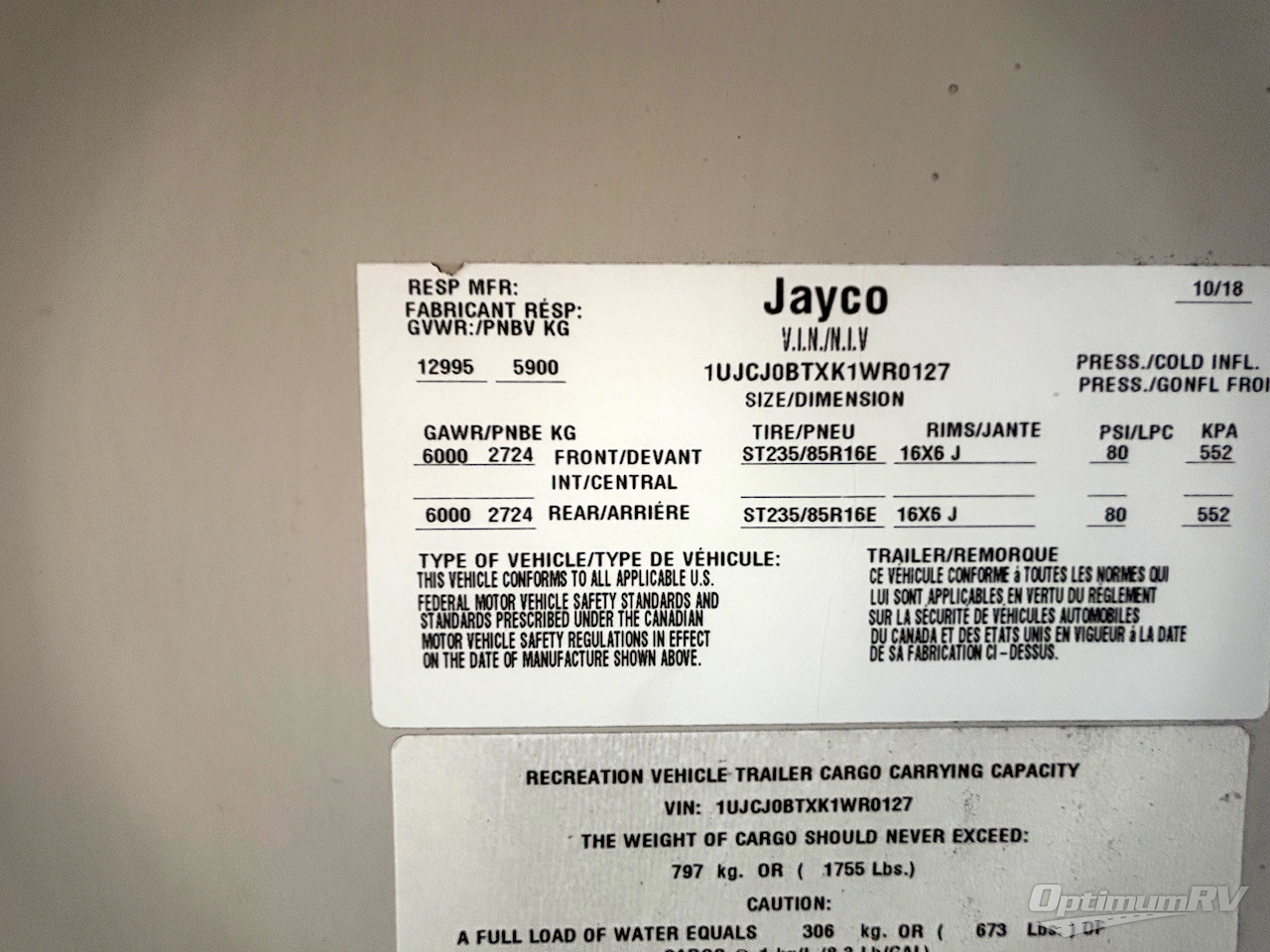 2019 Jayco Eagle 319MLOK Photo 22