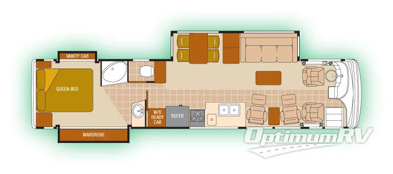 2005 Alfa Leisure See Ya! Diesel 1004 - SY40FD RV Floorplan Photo