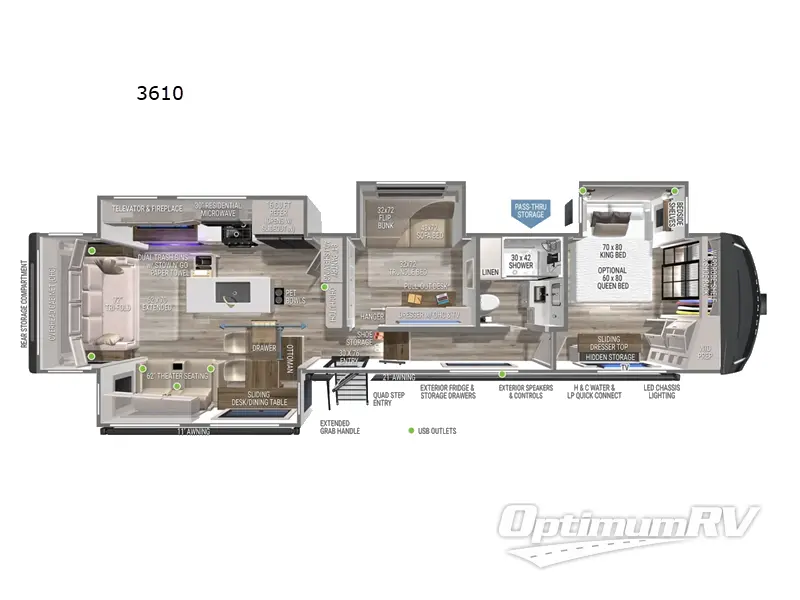 2025 Brinkley Model Z 3610 Floorplan Photo