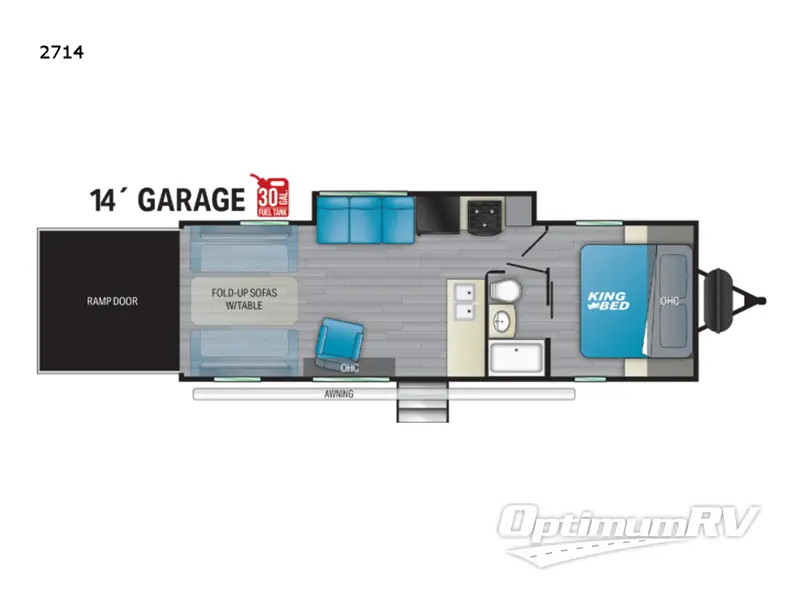 2022 Heartland Lithium 2714 RV Floorplan Photo