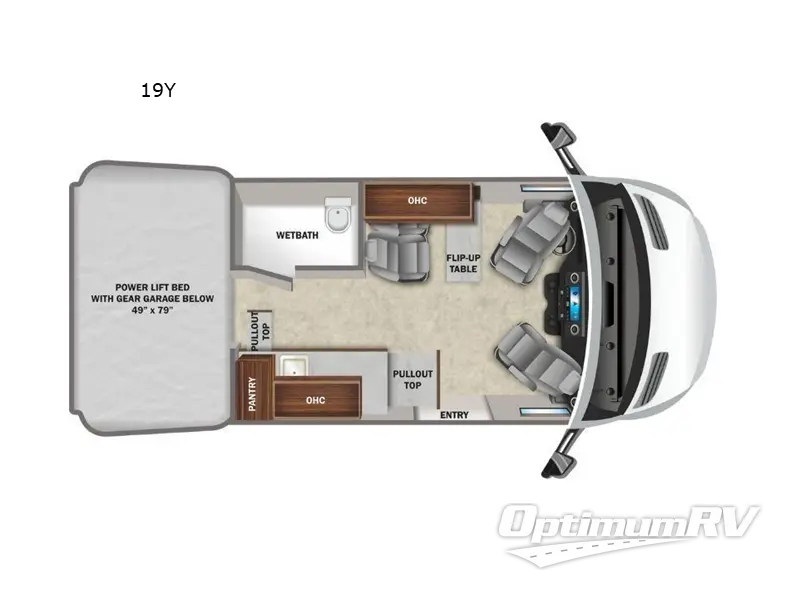 2023 Entegra Launch 19Y Floorplan Photo