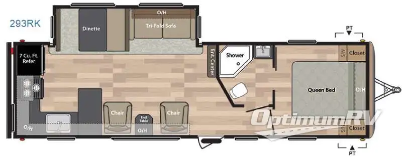 2016 Keystone Springdale 293RK RV Floorplan Photo