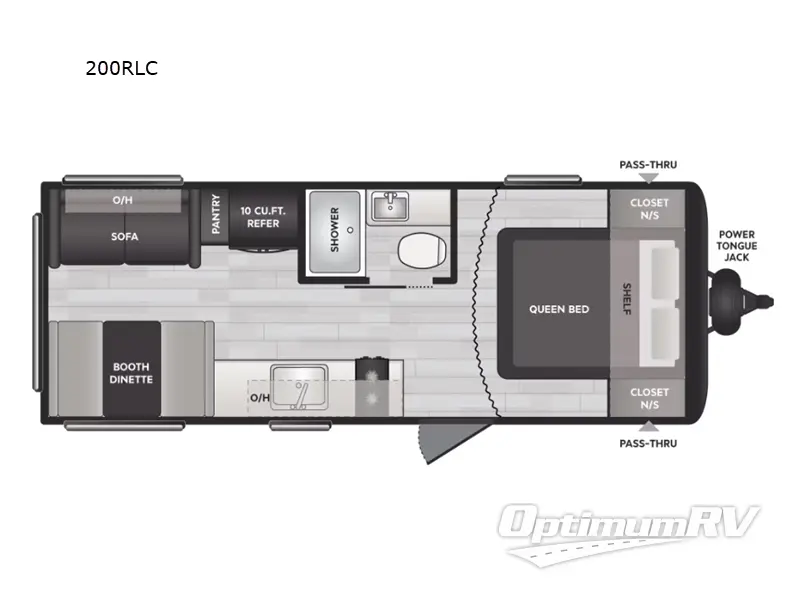 2024 Keystone Springdale Classic 200RLC RV Floorplan Photo