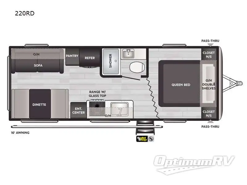 2024 Keystone Springdale Classic 200RLC RV Floorplan Photo