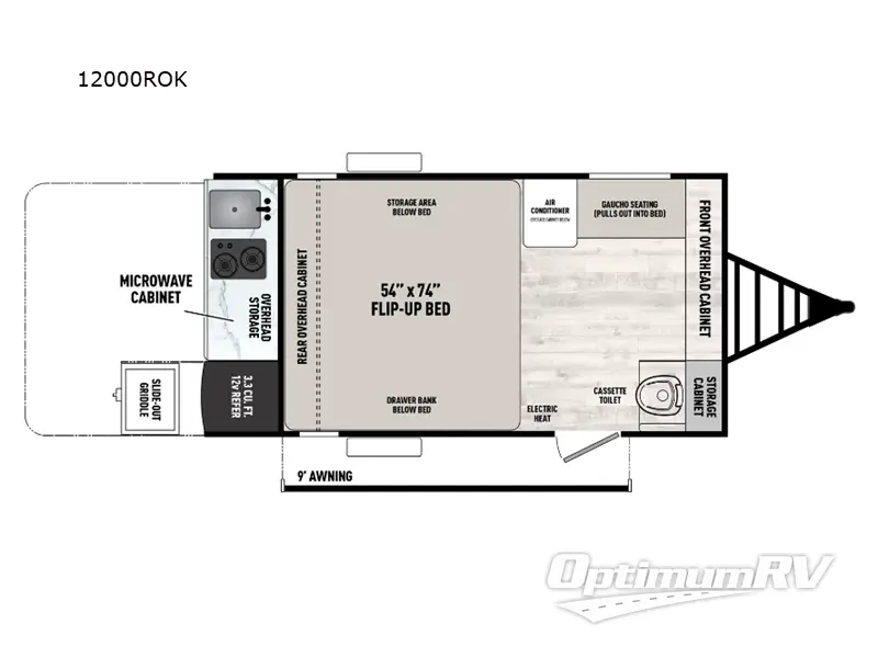 2025 Viking Viking ROK 12000ROK RV Floorplan Photo