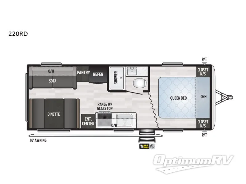 2020 Keystone Springdale 220RD RV Floorplan Photo